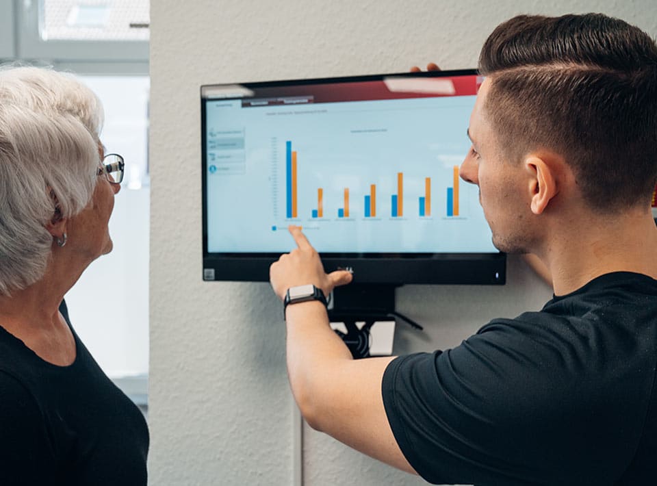 Medizinisches Krafttraining mit System